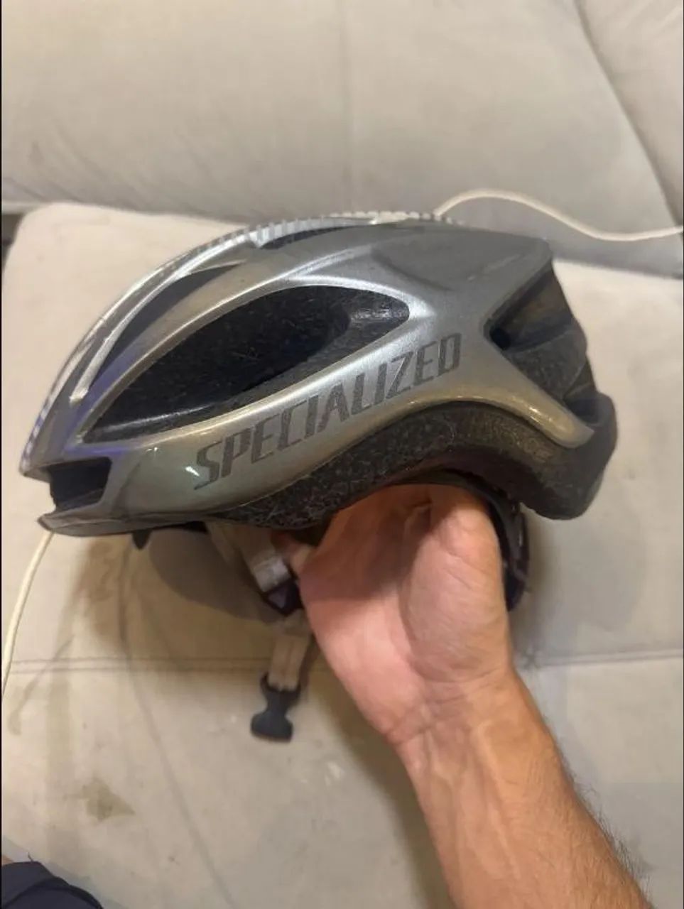Capacete Specialized Cinza - Foto 3