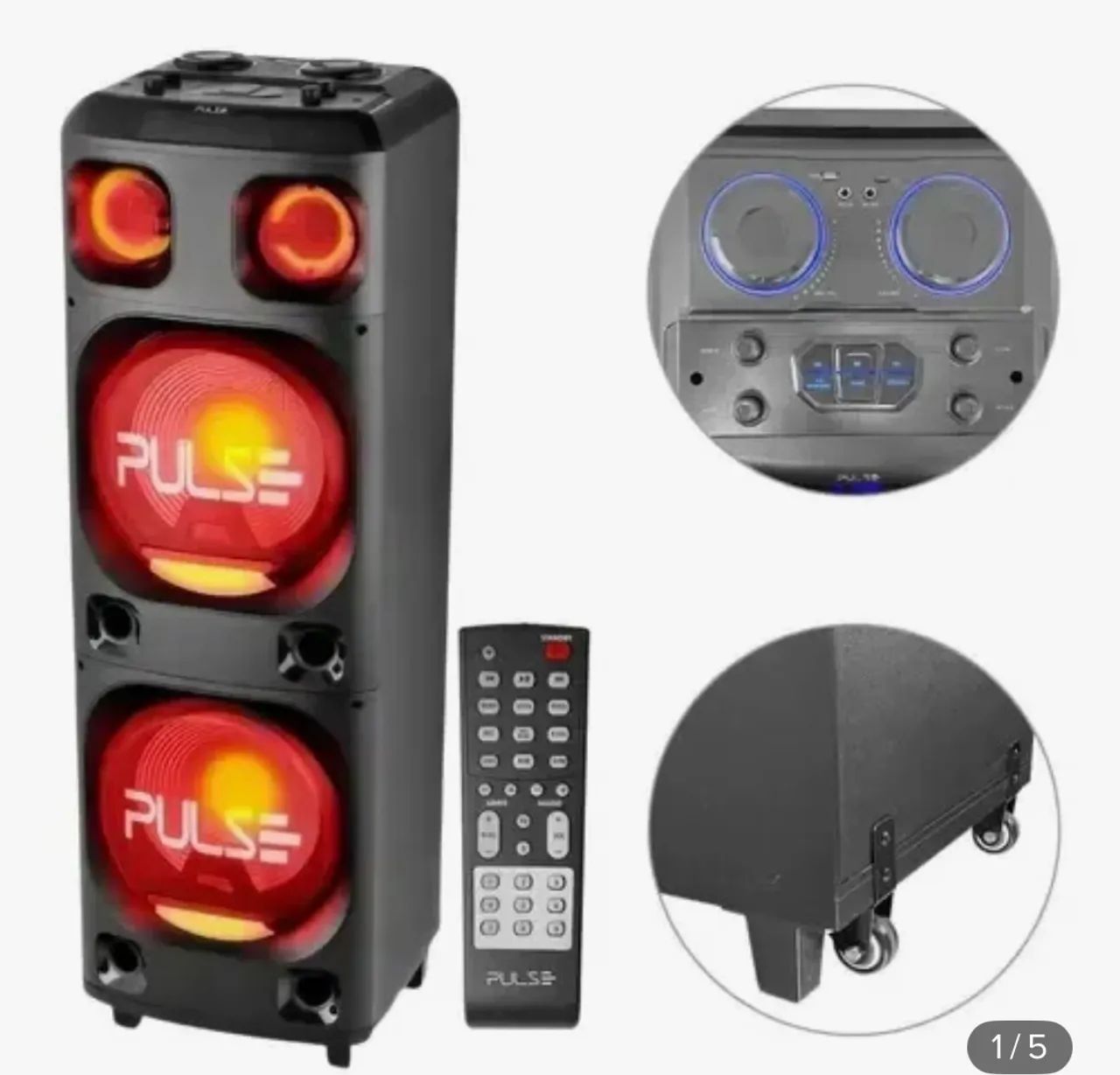 Caixa torre pulse 2.200w - Foto 2