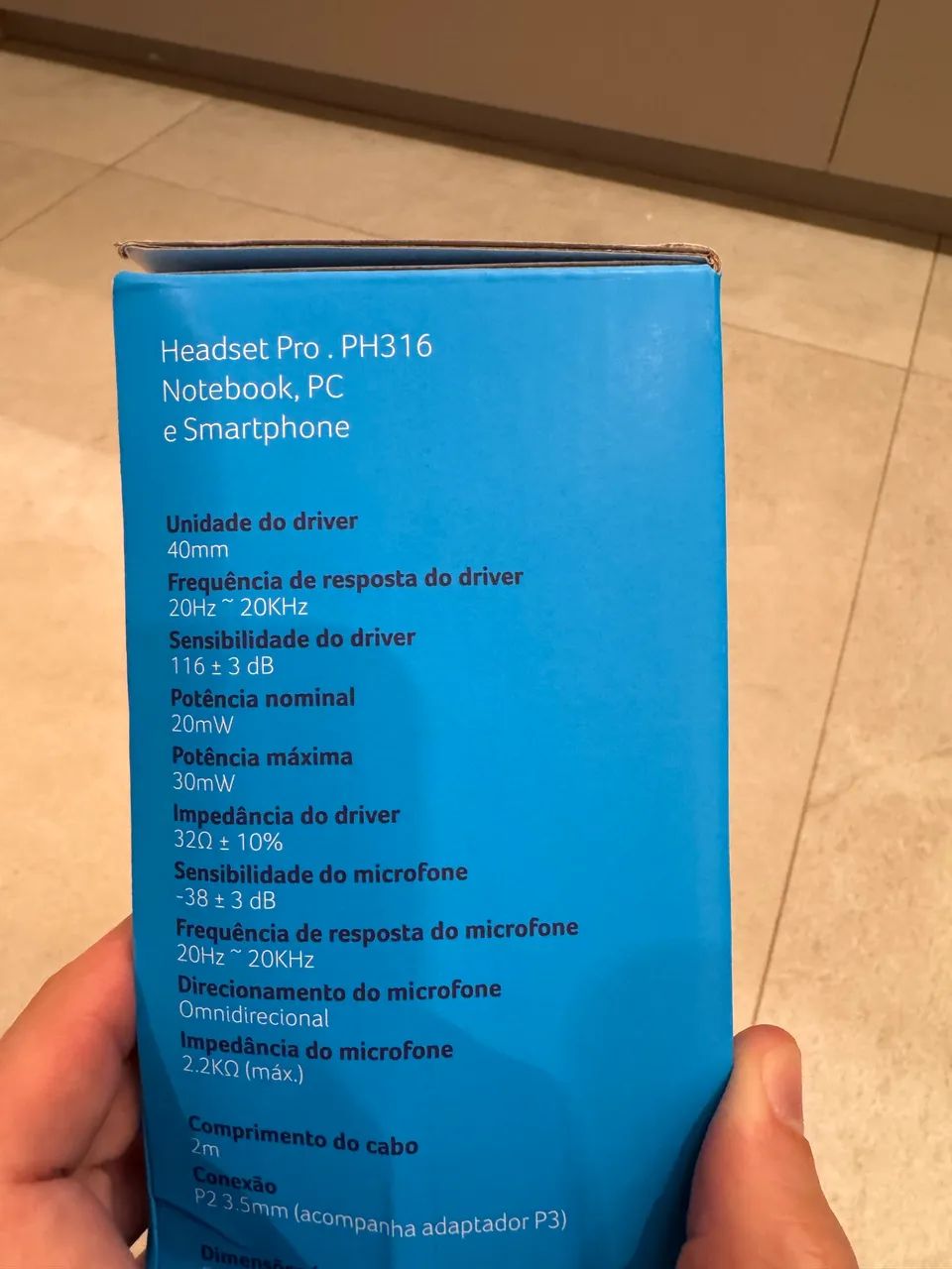 Headset Pro Multilaser PH316 novo na caixa - Foto 2