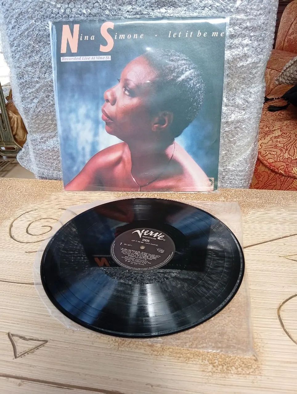 Disco vinil nina Simone ler It be me  - Foto 3