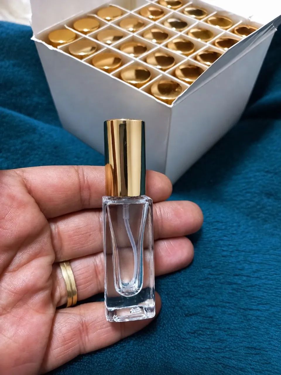Frascos de Vidro para Decant 5 ml. Caixa com 25 frascos pronta para envio !