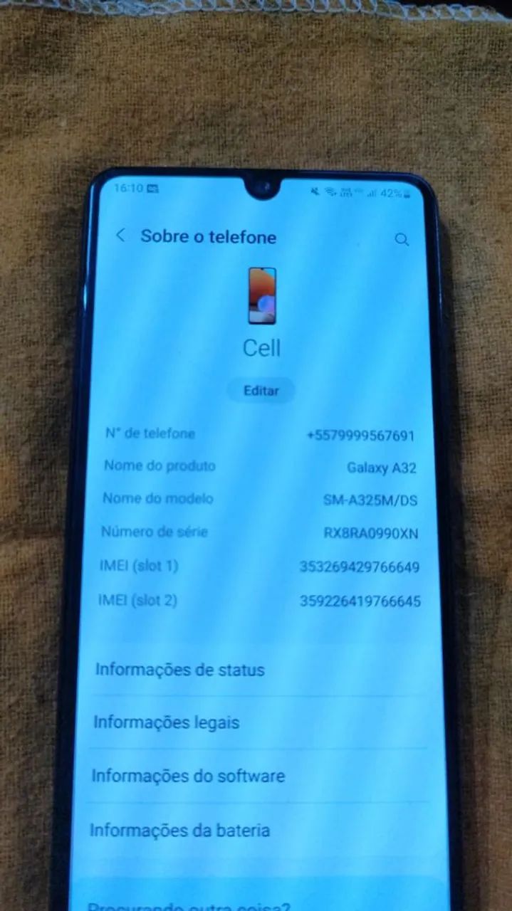 Celular A32 