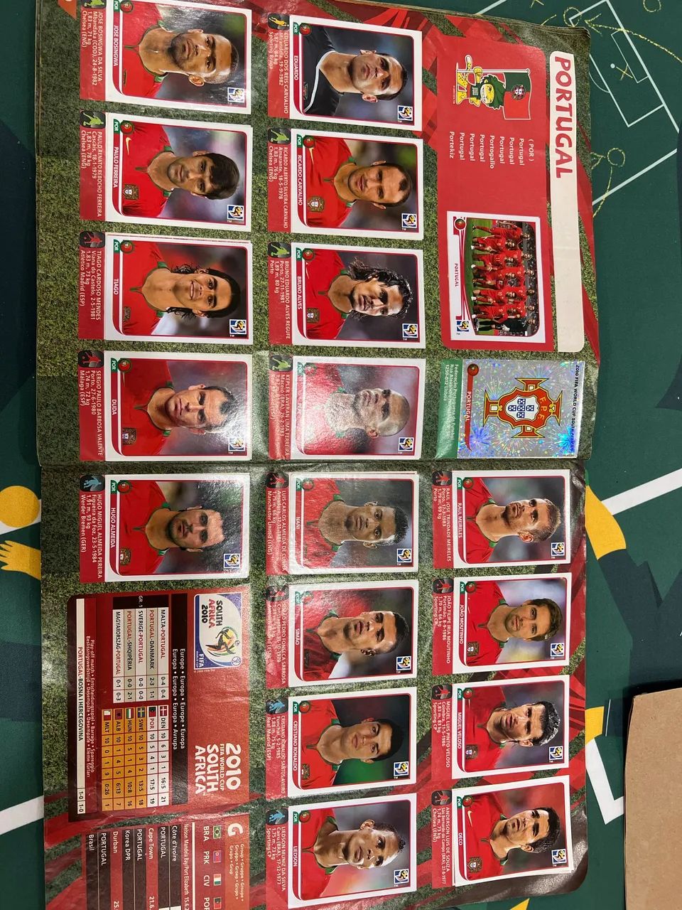 ÁLBUM DA COPA DE 2010 completo 