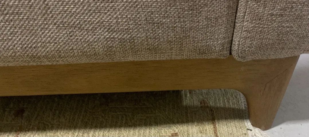 Sofa grande cinza -  lar 240 prof 90 alt 70 - Foto 2