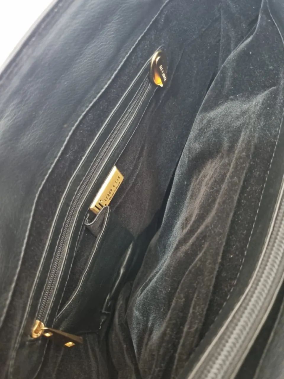 Bolsa de couro e pelinhos LENNY e CIA - Foto 4