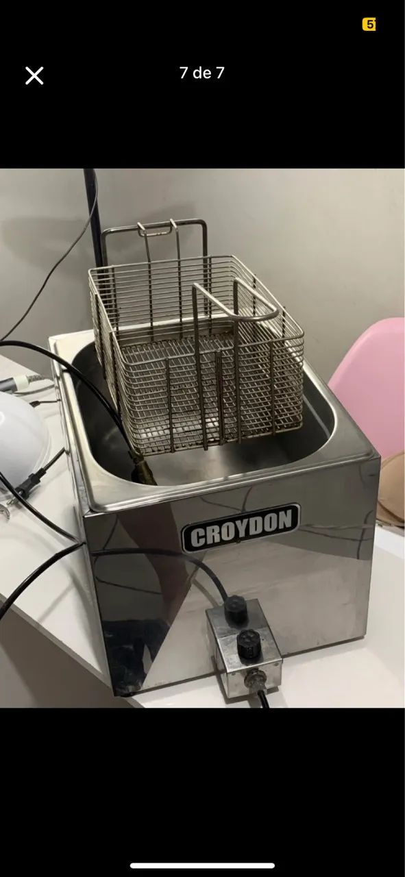 Fritadeira a gás crydon  - Foto 4