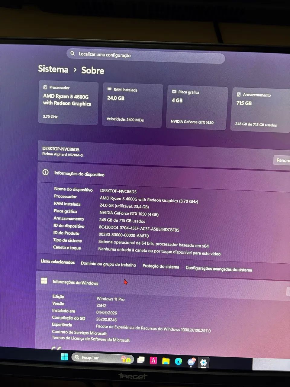 VENDO PC GAMER COM 2 ANOS DE USO - Foto 3