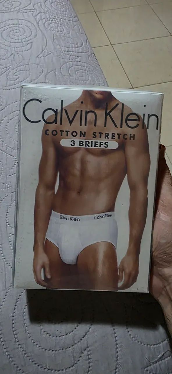 Combo 3 Cuecas Slips Calvin Klein - Foto 3