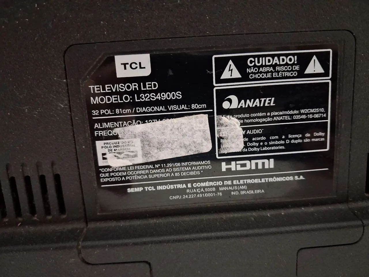TV TCL Estragada - Foto 3