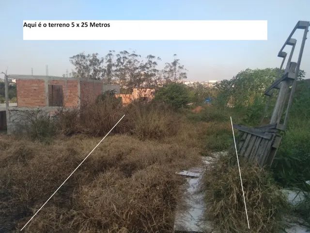 Terreno 25 x 5 Metros Jd Nova Poá