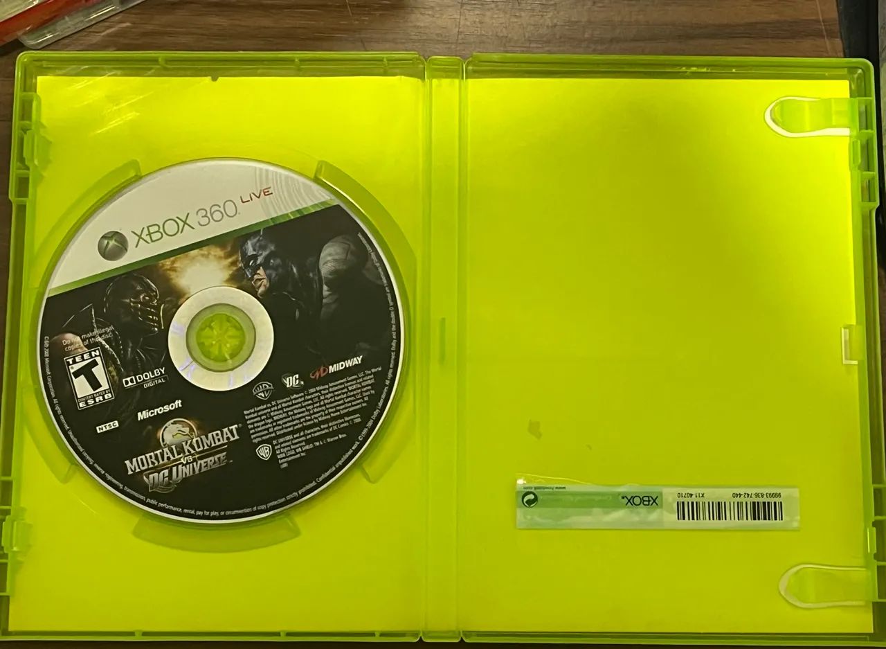 MK vs DC Xbox 360 - Foto 2