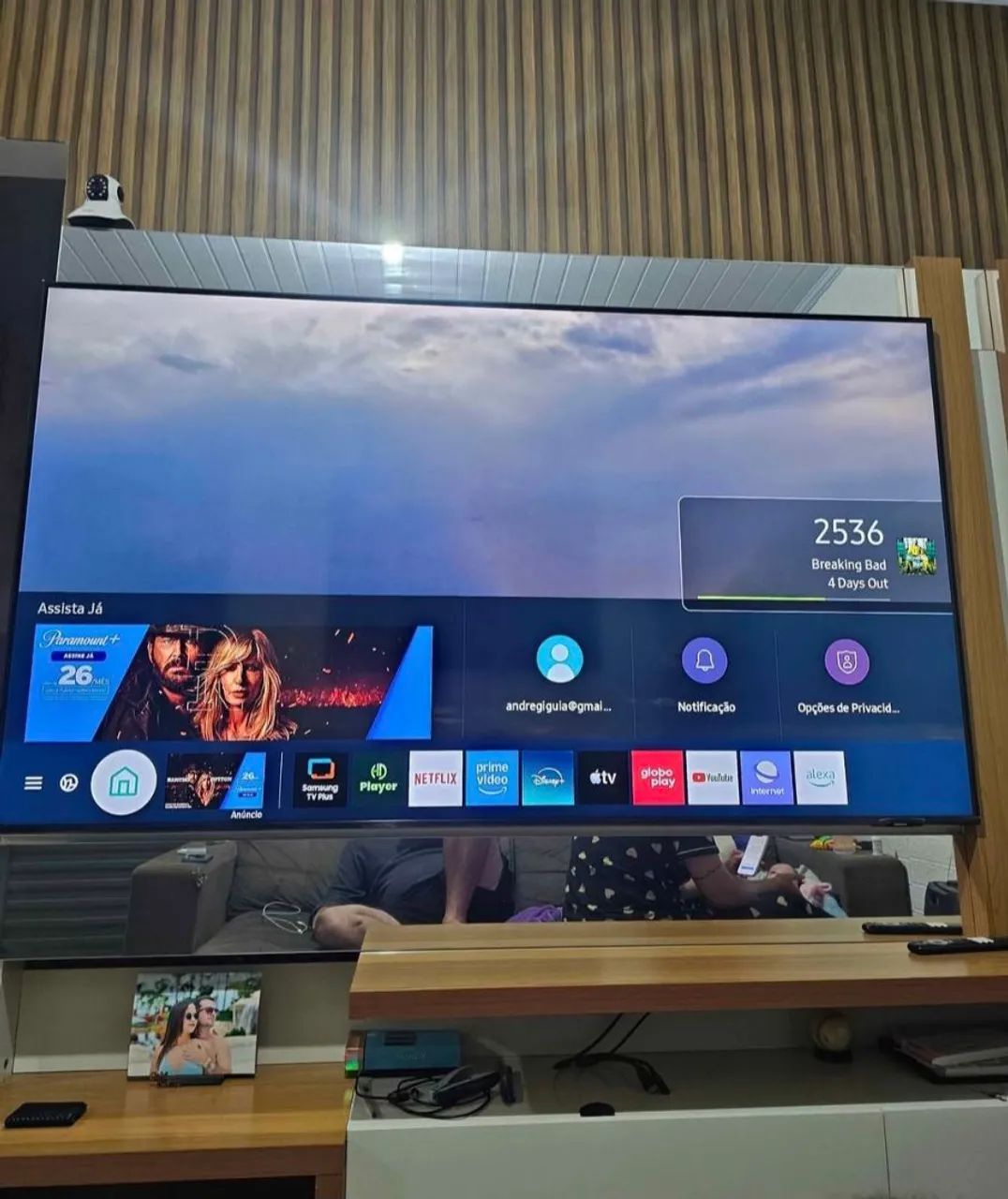 PEGO SUA TELEVISÃO NA TROCA, 85 POLEGADAS SAMSUNG 4K GAME XBOX INTEGRADO FAÇO ENTREGA  - Foto 3