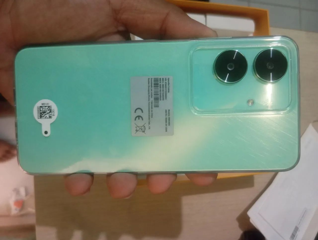 Vendo celular realme 60s zerado, nunca usado e na caixa  - Foto 4