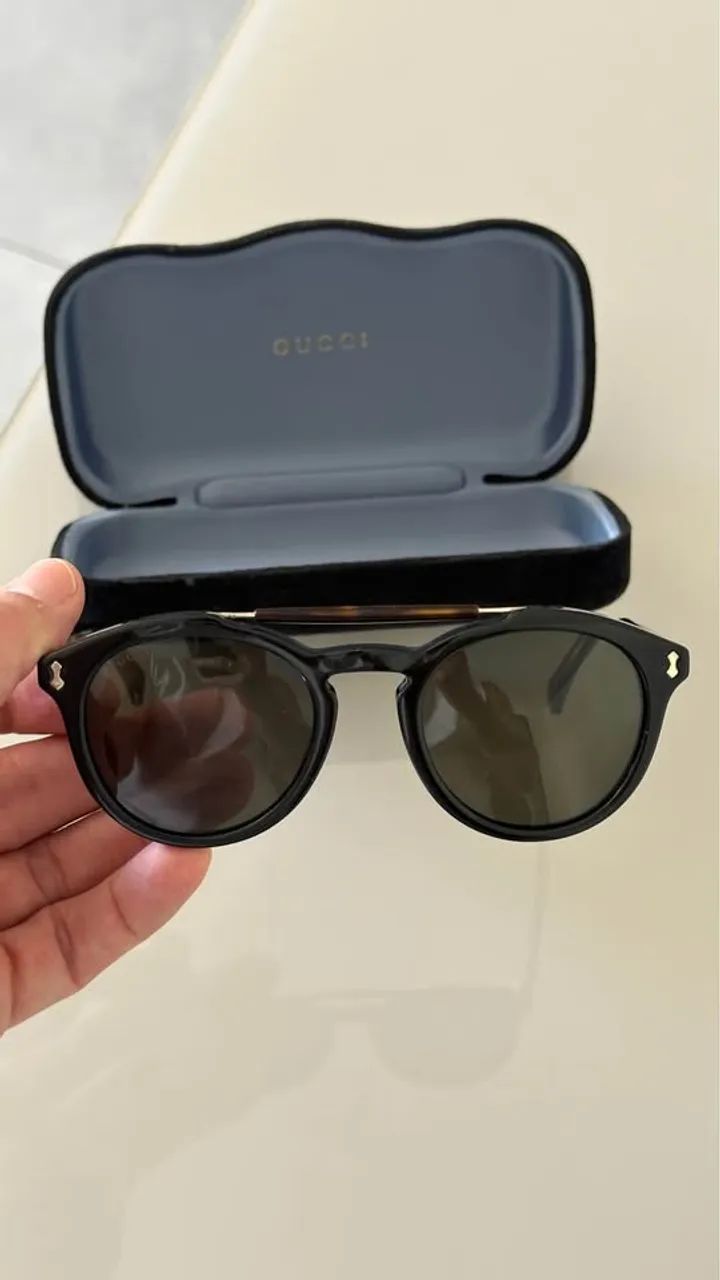 Óculos de Sol Gucci GG0124S original - Foto 5