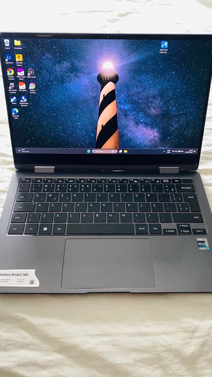 Notebook Samsung Galaxy Book2 360
