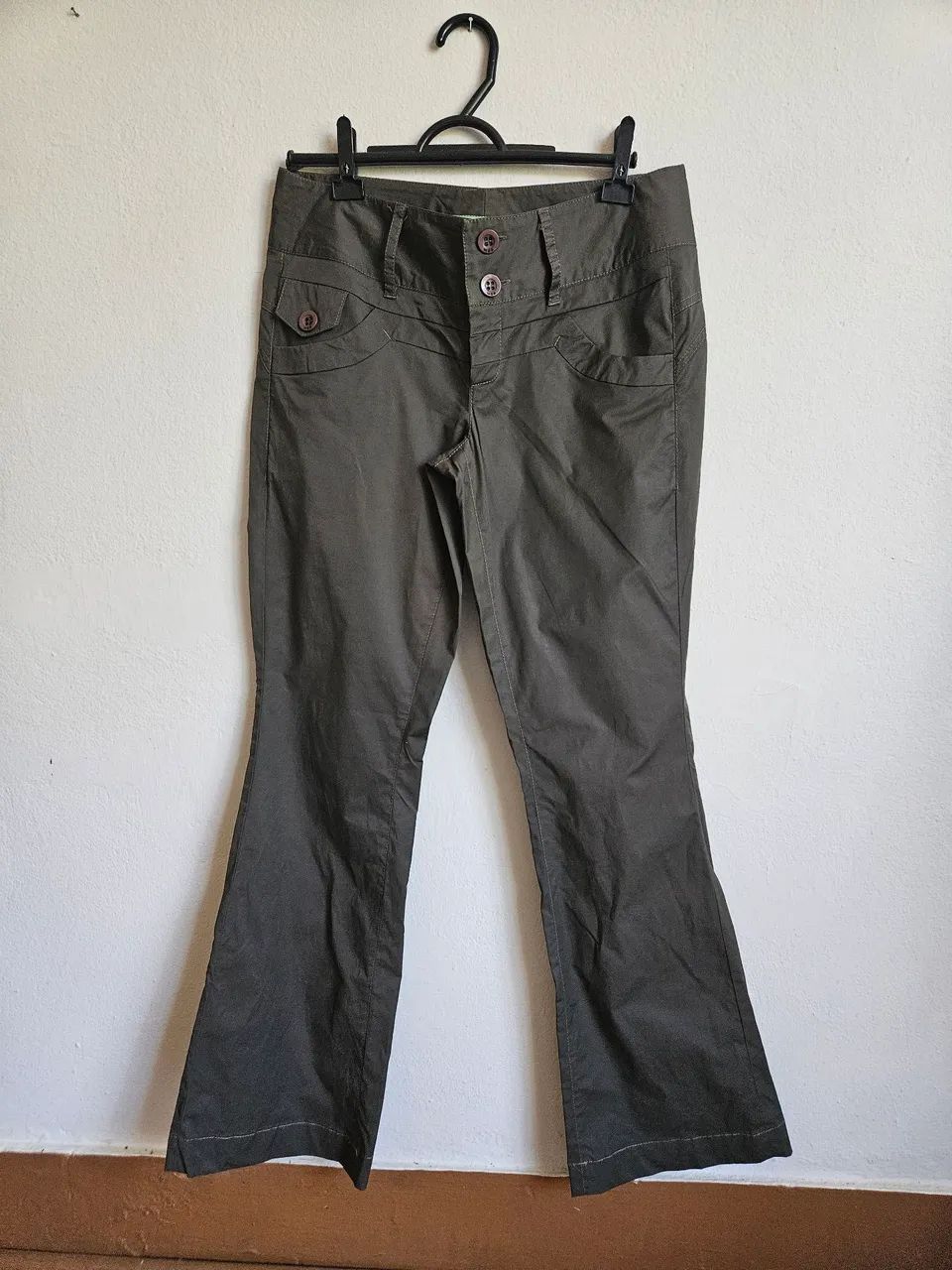 calça mob verde militar, tam 40