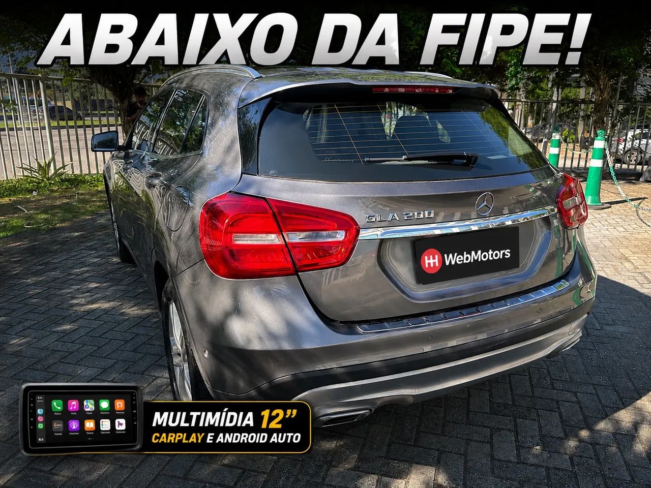 Mercedes-Benz GLA 200 Vision 1.6/1.6 TB 16V Flex Aut. 2015