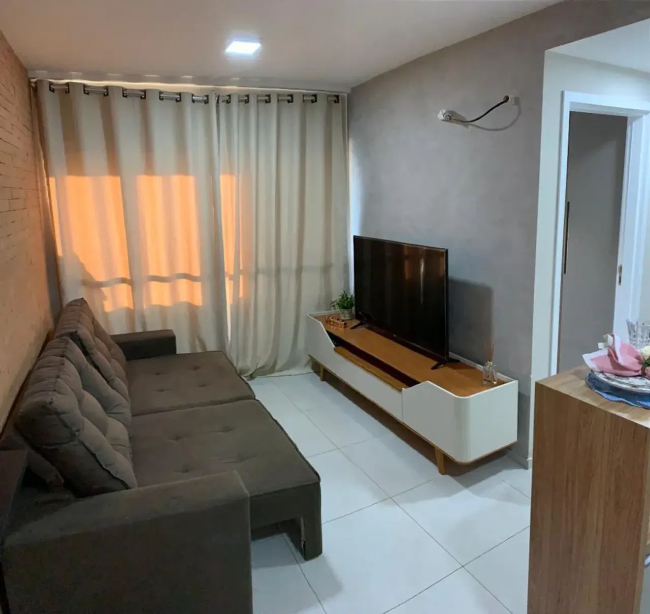 ALUGUEL I Quarto e Sala l Mobiliado l Praia do Francês - Foto 2
