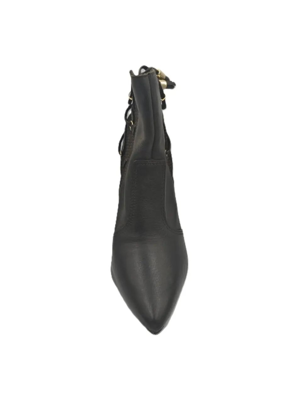 Botas De Couro Preto - Foto 2