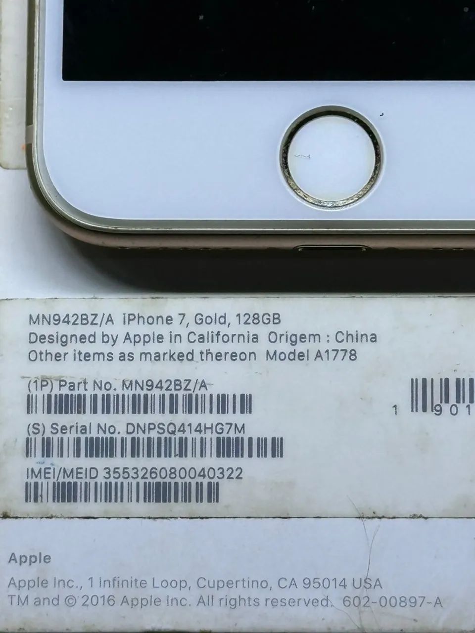 iPhone 7 128GB bateria estragada  - Foto 2