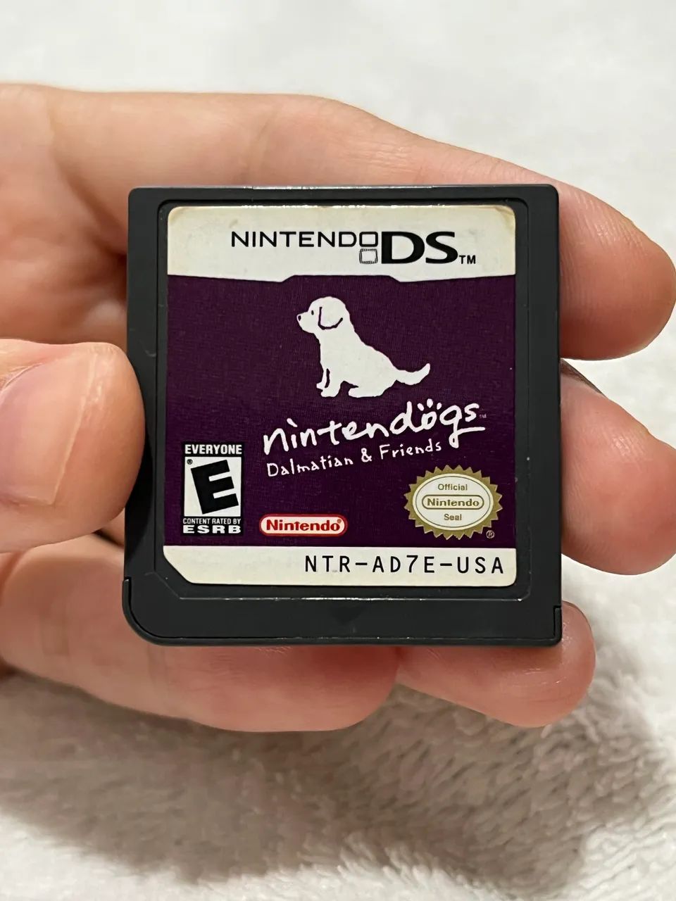 jogo nintendo ds nintendogs dalmatas