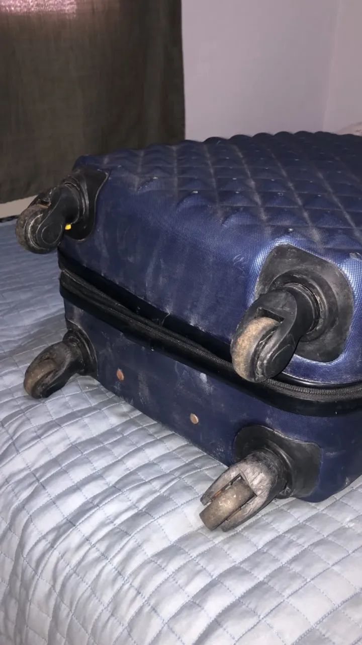 Mala de viagem 23kg azul - Foto 3