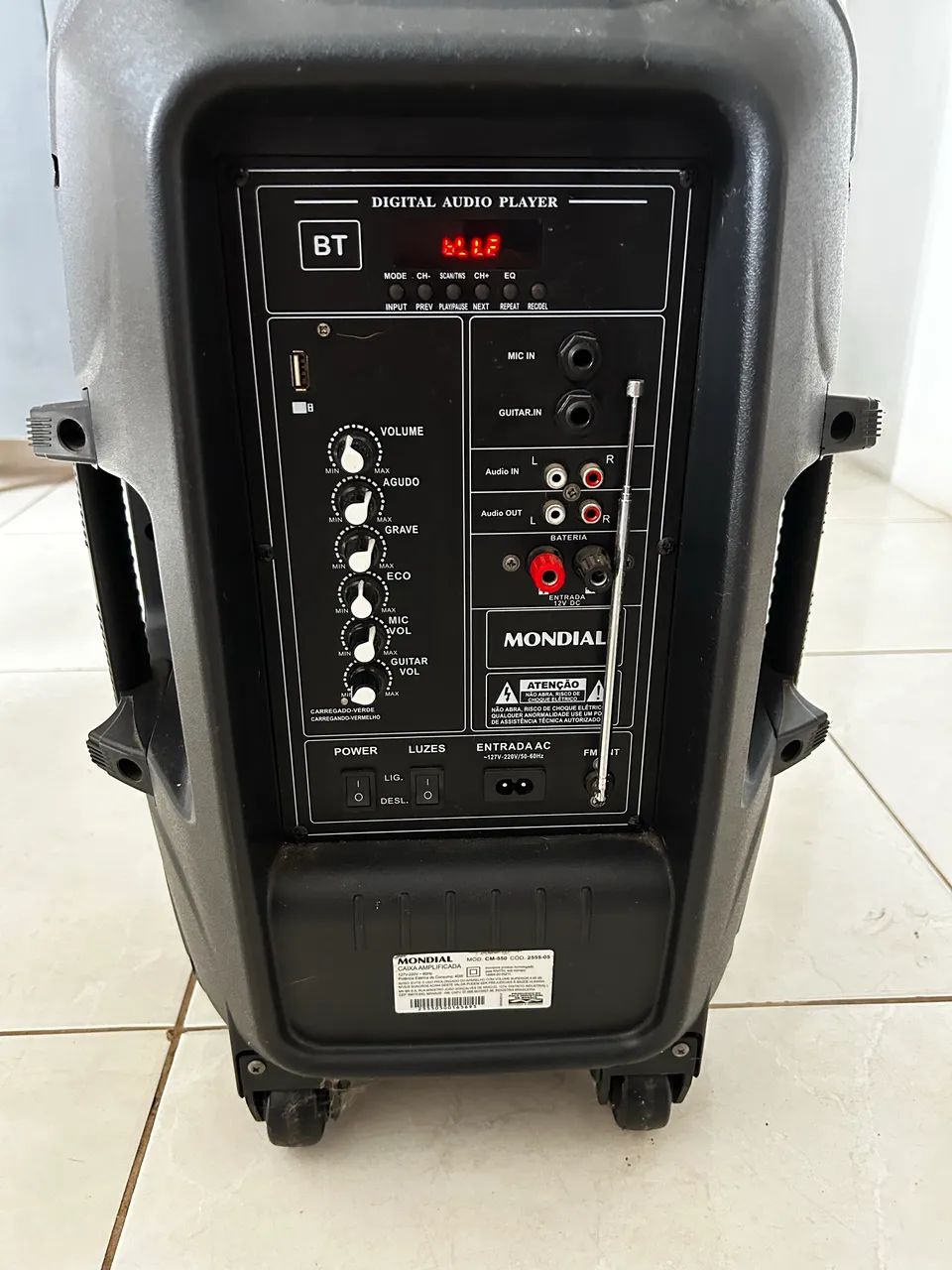 CAIXA DE SOM MONDIAL 550W - Foto 3
