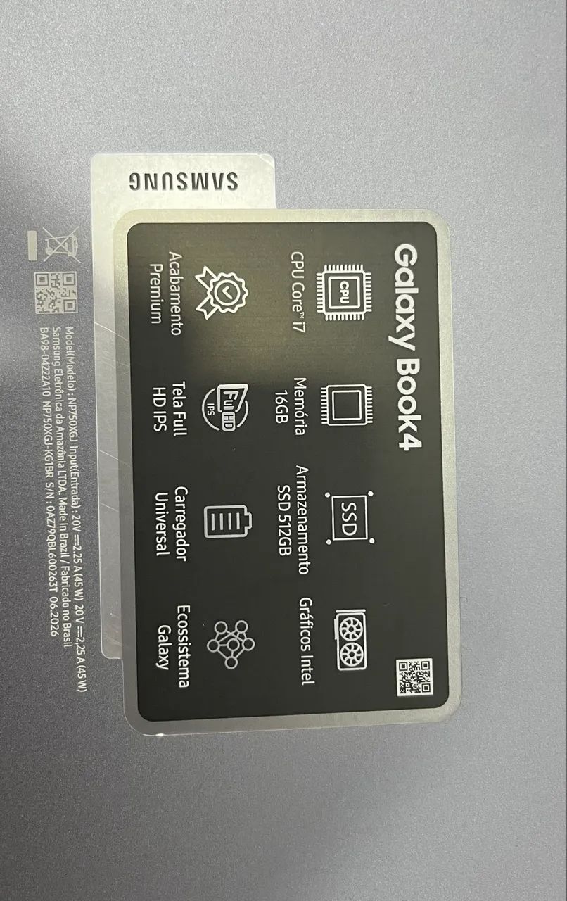 Samsung Book 4 - i7, SSD 512gb, 16gb RAM  - Foto 4