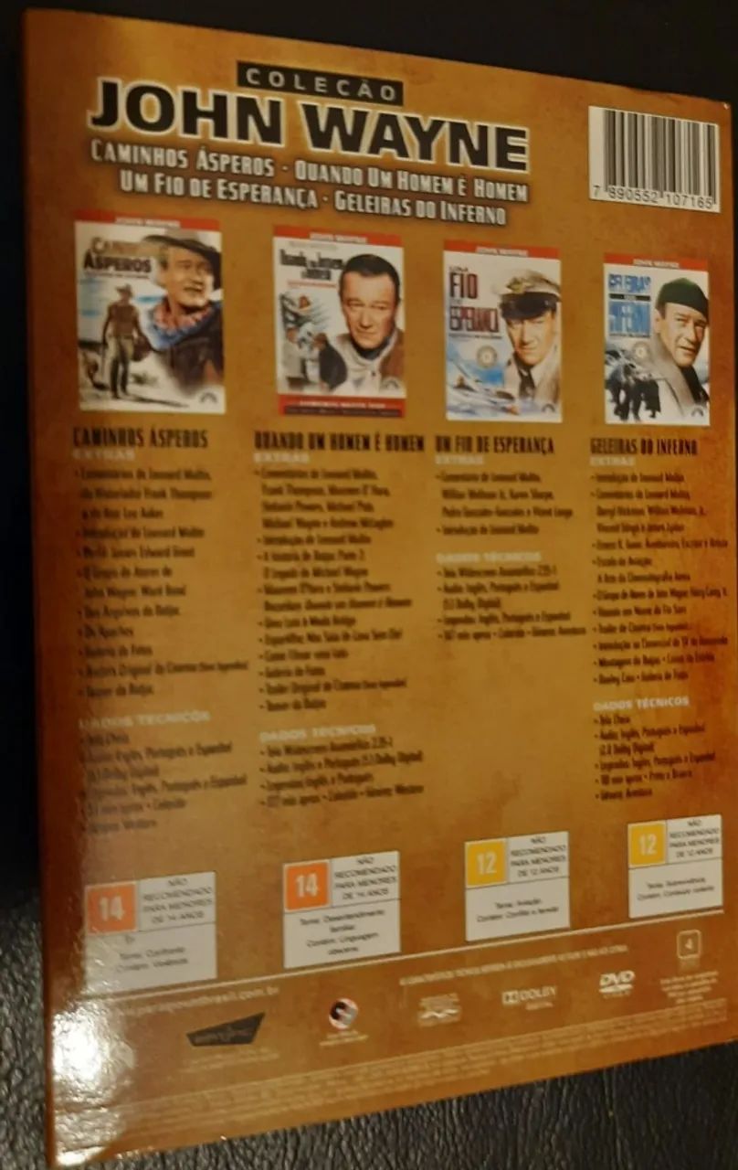Coleção John Wayne - DVD - Foto 2