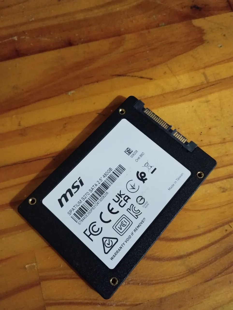 SSD MSI 480GB