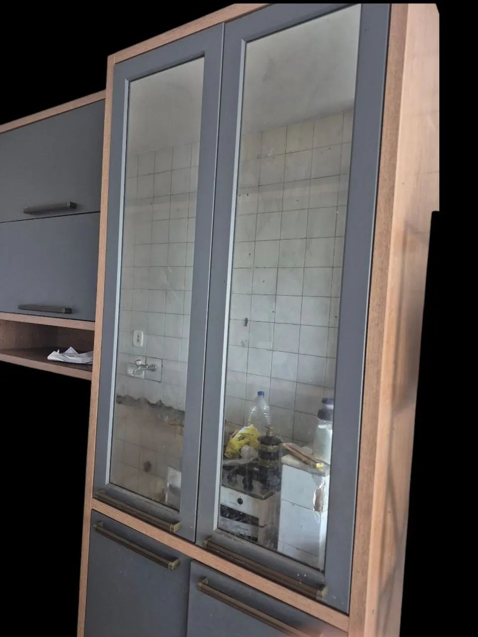 Conjunto de armarios de cozinha luxo