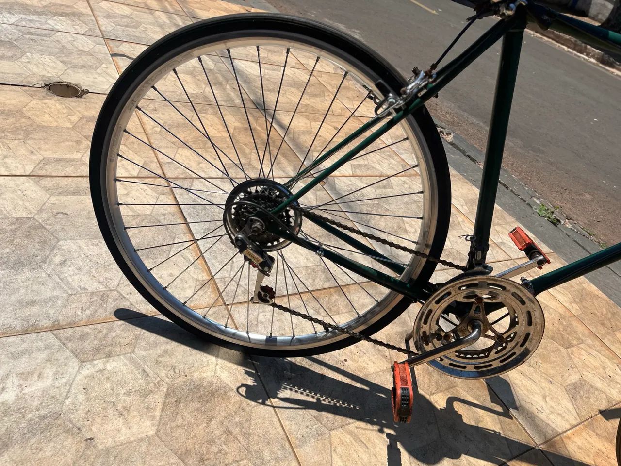 Bicicleta Caloi 10 Clássica - Verde - Foto 5