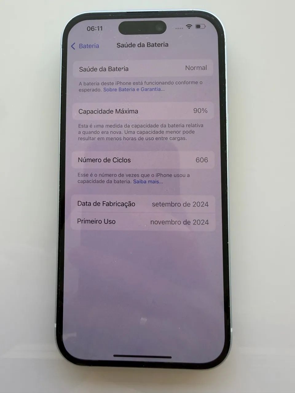 Iphone 15 em excelentes condições - Foto 4