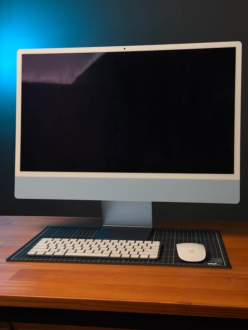 iMac M1 24? 08/256gb - Azul - Foto 2