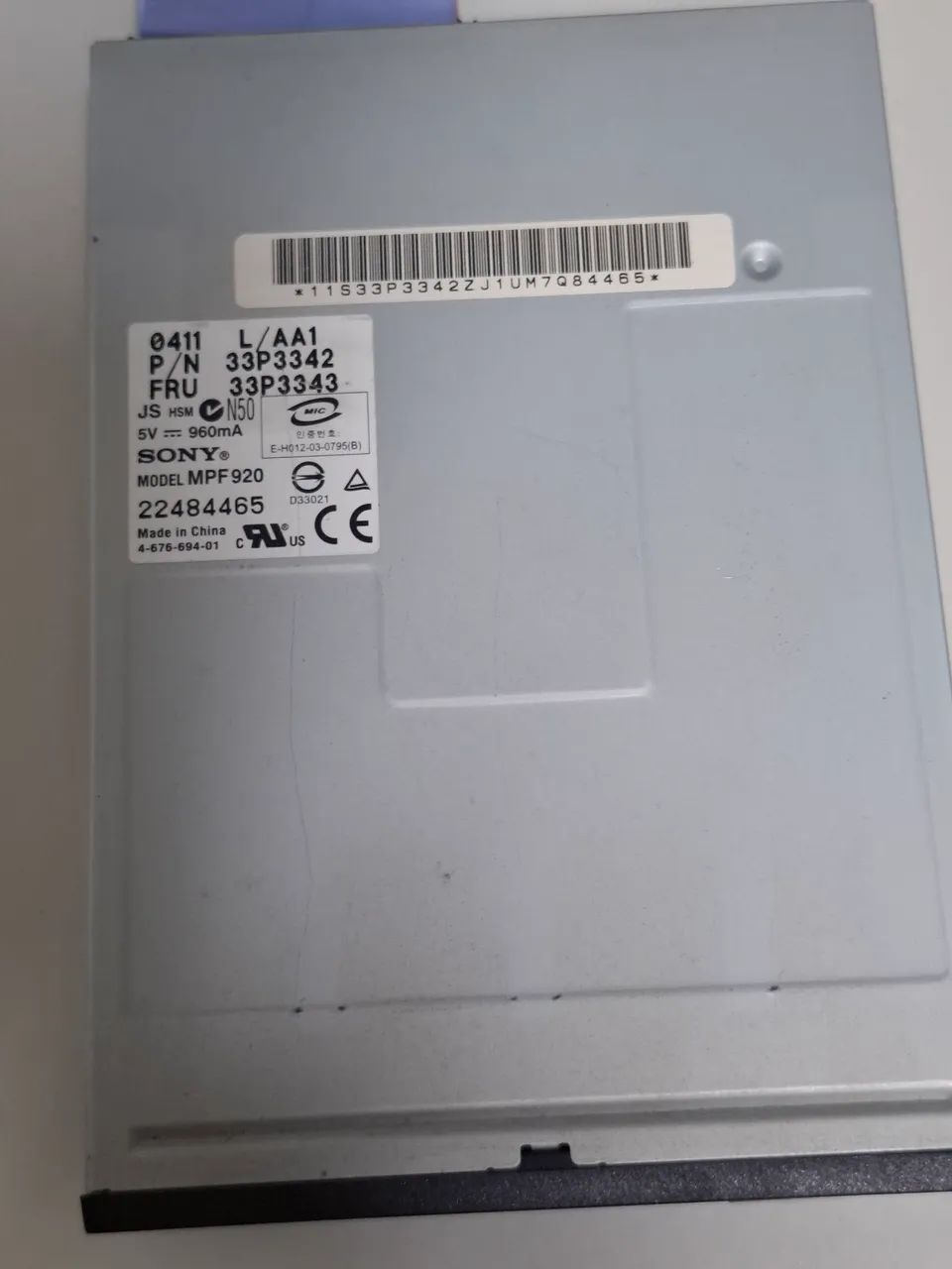 Drive disquete 1,44mb sony com cabo - Foto 5