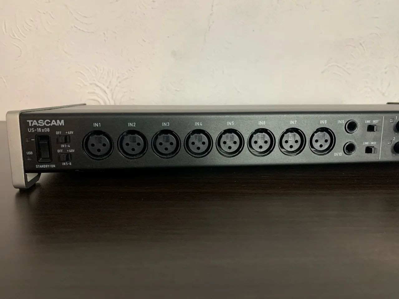 Interface de Áudio TASCAM US-16x08  - Foto 2