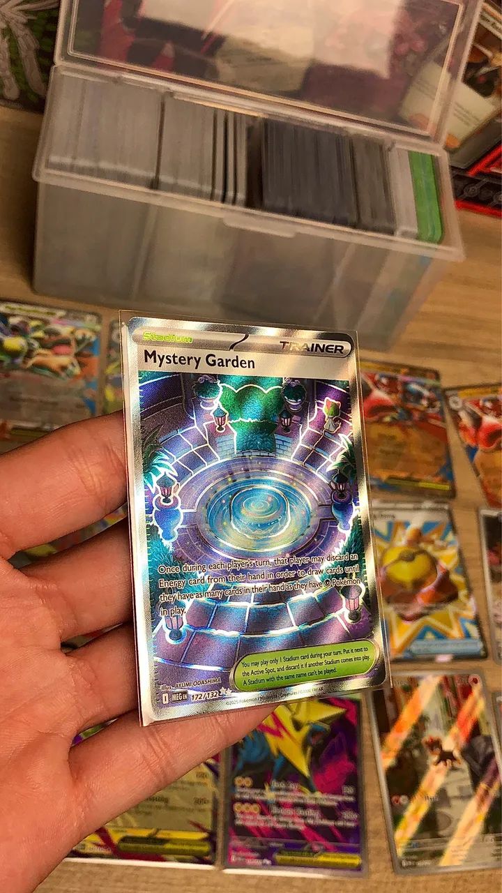 Mega Conjunto Pokémon TCG Mega Evolution + Case / EUA Original Virgem / Envio Rápido - Foto 4