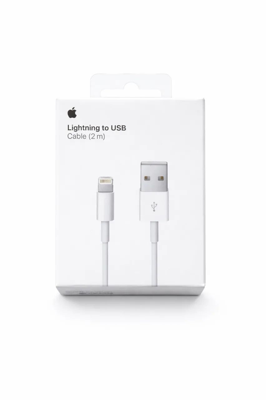 Cabo Lightning Apple 2m iPhone Carregador Rápido