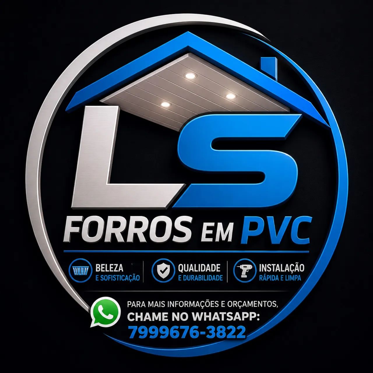 Forro em PVC 