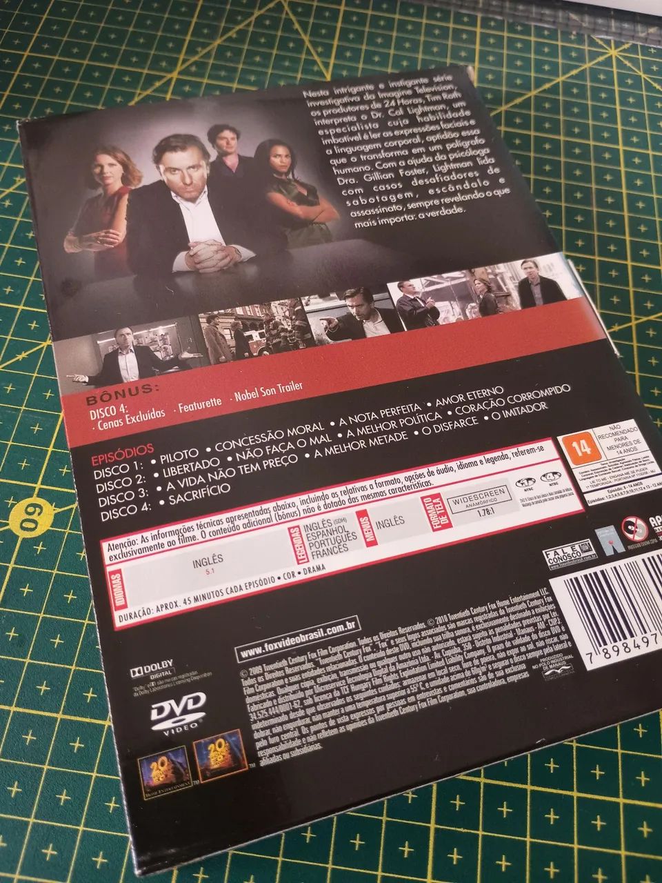 Dvd série LIE TO ME 1a temporada  - Foto 2