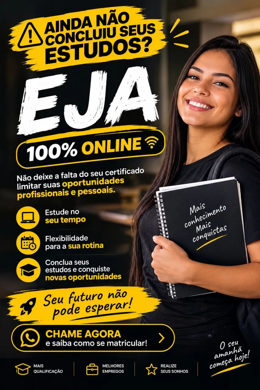 EJA conclua seu ensino 