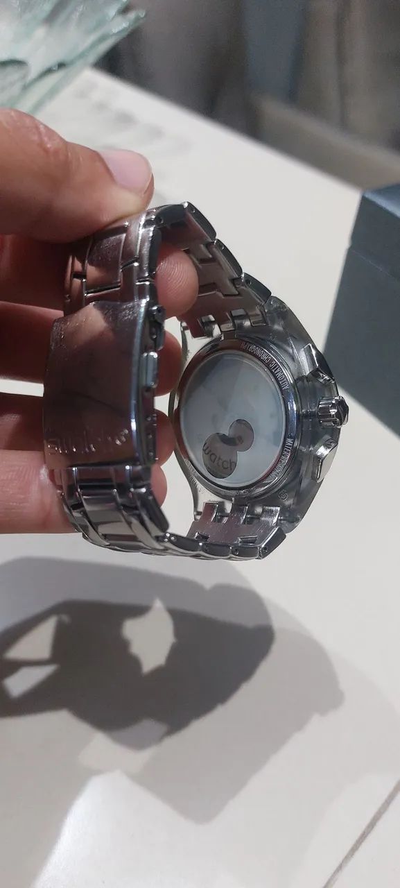 Relógio swatch cronógrafo automático, suíço legitmo  - Foto 2