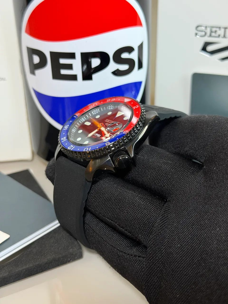 Relógio Seiko Pepsi edição Limitada  - Foto 3