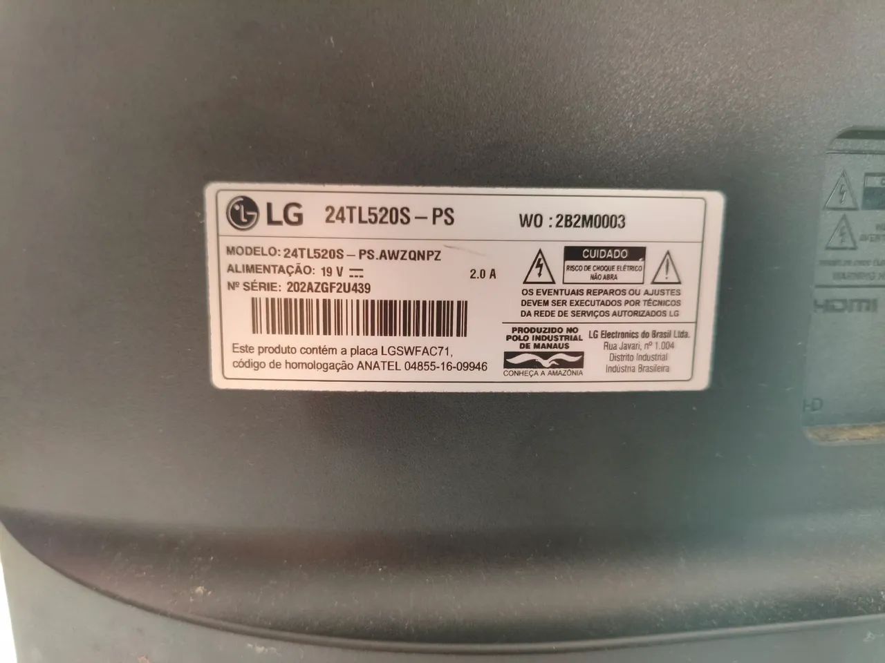 SMARTV LG 24 POLEGADAS  - Foto 2