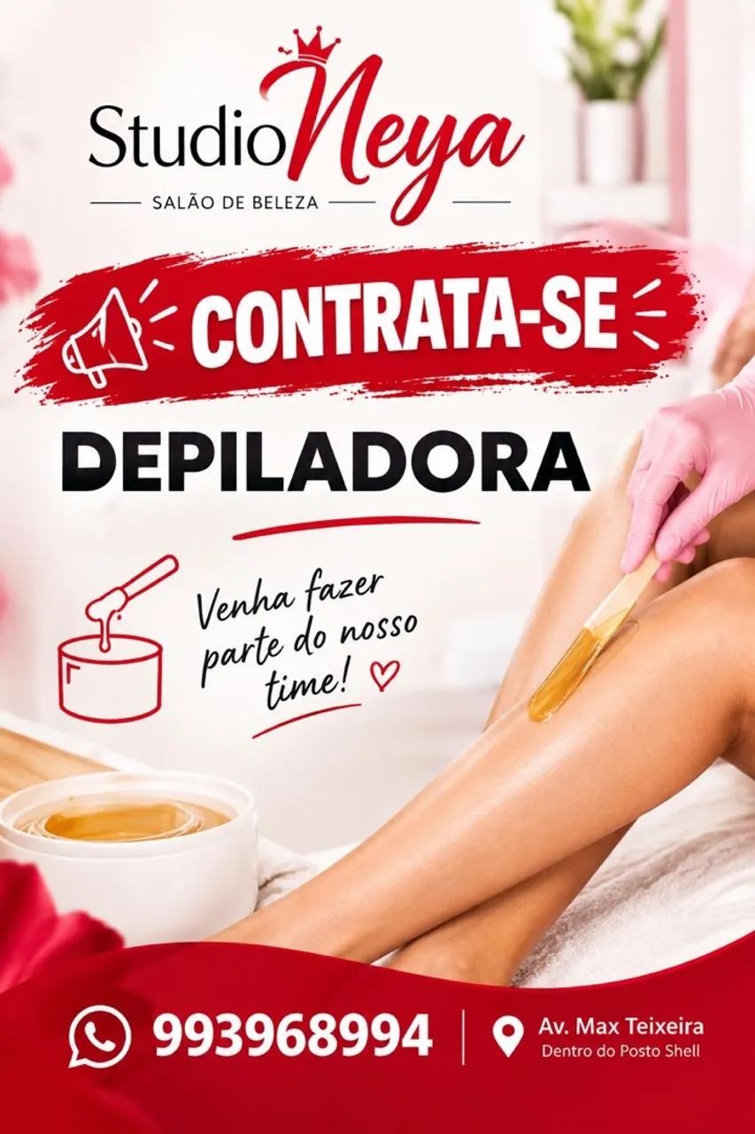Preciso de profissional com experiência 
