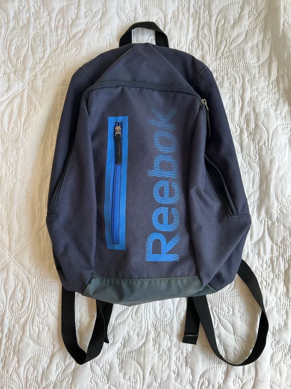 mochila reebok azul