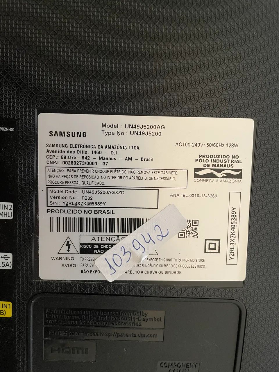 Tv Smart, 49 polegadas da LG, com defeito - Foto 3