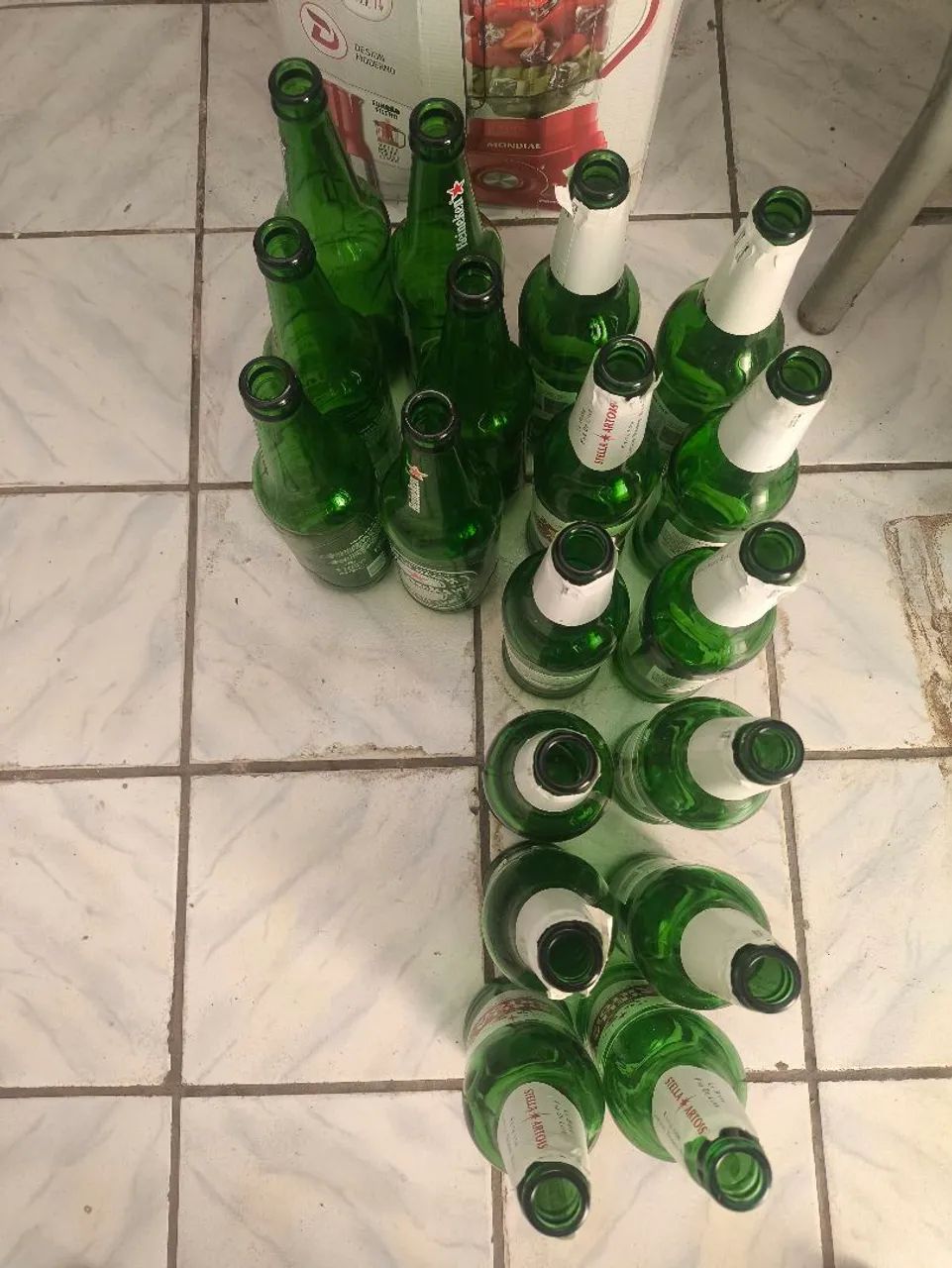 Garrafa de vidro  - Foto 4