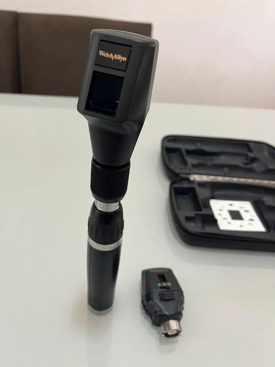 Kit Retinoscópio e Oftalmoscópio Welch Allyn Seminovo - Foto 4