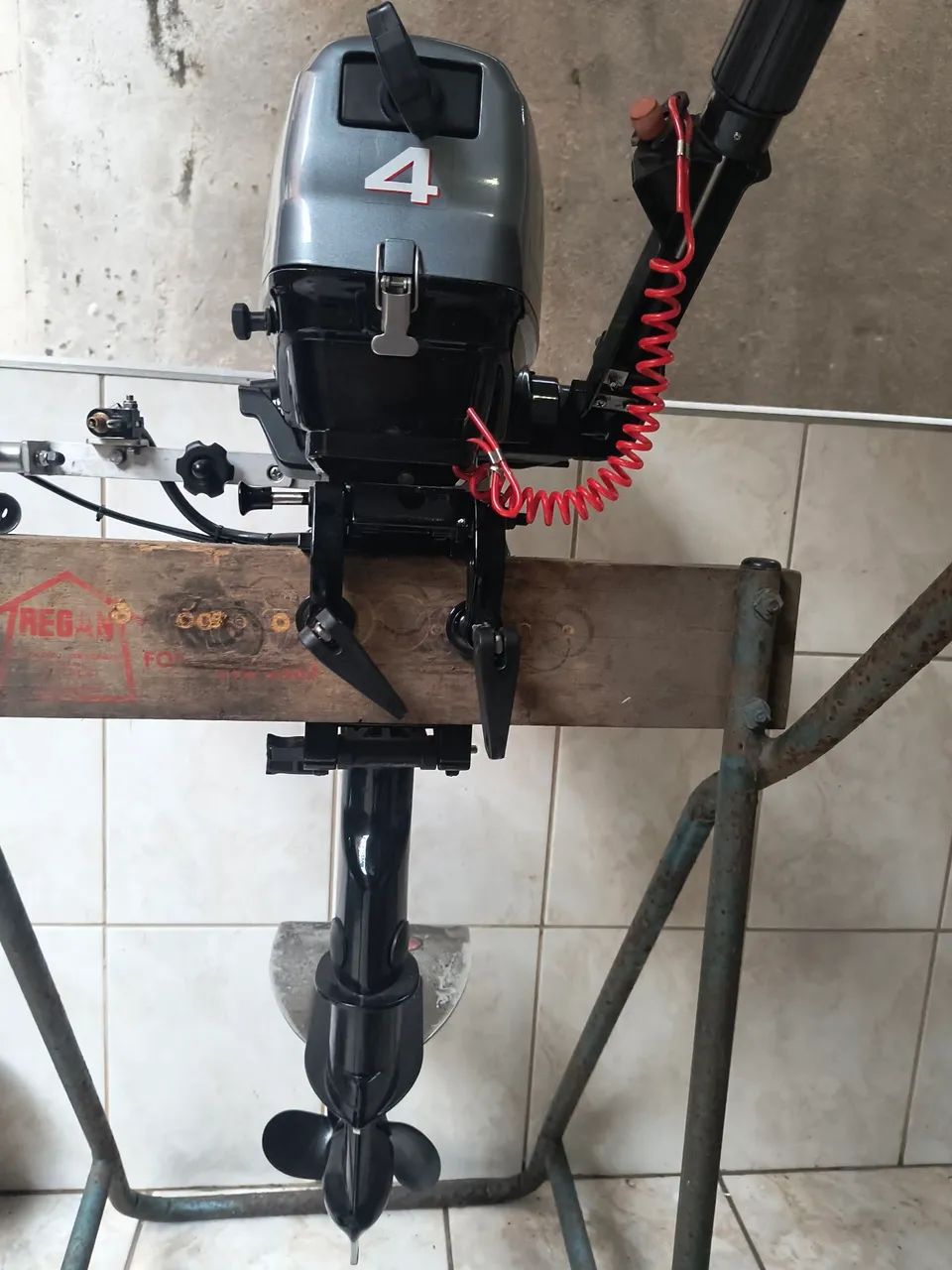 Motor de popa Hidea 4 Hp  - Foto 2
